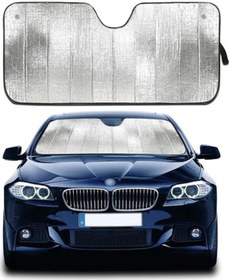 Resim Oto Ön Cam Güneş Koruma Uv Önleyici Katlanabilir Fiat Egea Toyota Corolla Dacia Duster Hyundai İ20 