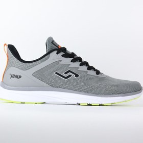 Resim Jump - 29585 Gri Örgü Erkek Spor Ayakkabı 