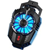 Resim Aırstorr Telefonlar için kablolu/kablosuz magesafeli göstergeli şarjlı şarjsız pubg oyun telefon soğutucular 