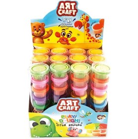 Resim 8'li Silindir Oyun Hamur Seti 168 Gr. - Oyun Hamuru Seti - Hamur Setleri - Hamur Kalıpları Renkli 