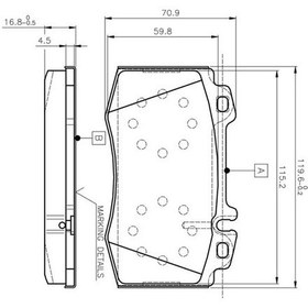 Resim Mercedes E200 W211 On Fren Balatasi 2003-2009 Bosch 0986tb2377 