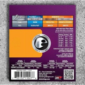 Resim AyrStore 16027 Nanoweb Phosphor Bronze Akustik Gitar Teli (11 52) 