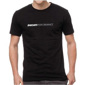 Resim Ducati Performance Tasarım Motorcu Tişörtü Beyaz 