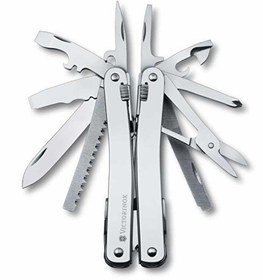 Resim Victorinox SwissTool 3.0224.L Spirit X Penseli Deri Kılıflı Çakı 