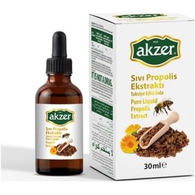 Resim Akzer Sıvı Propolis Ekstraktı - 30 Ml 