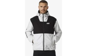 Resim Helly Hansen Ervik Ins Rain Erkek Beyaz Yağmurluk 53983-823 