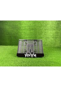 Resim Red Bull Siyah 3d Kabrtmalı Pleksi Motor Plakalığı - 2 