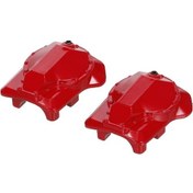 Resim Maoyaya Traxxas Trx-4 Aksesuarı - Çinko Alaşımlı Diferansiyel Kapağı Kırmızı/gümüş / 