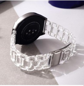 Resim Samsung Watch Active 2 40 Mm Kordon Renkli Şeffaf Kayış - 6 Renk 