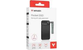 Resim Verbatim V Pocket SSD Usb3.2 Gen2 2tb Siyah 