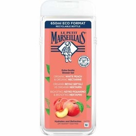 Resim Le Petit Marseillais Beyaz Şeftali ve Nektarin Duş Jeli 650ml 