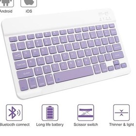Resim Samsung Galaxy Uyumlu Tab S9 Fe Plus / S9 Plus Kılıf Kablosuz Klavyeli Kılıf Mobax Türkçe X610 X616 X810 X816 X818 