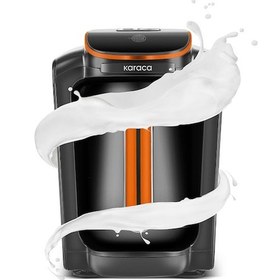 Resim Karaca Hatır Neo-S Sütlü Türk Kahve Makinesi 5 Fincan Kapasiteli Tangerine 