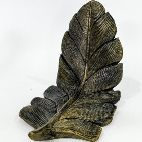 Resim Yaprak Görünümlü Dekoratif Kitap Tutucu 