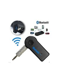 Resim Kablosuz Lg Iphone Android Bluetooth Aux Araç Kiti Siyah 