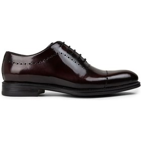 Resim Deery Hakiki Deri Bordo Açma Erkek Klasik Ayakkabı - 00491mbrdc02 