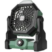 Resim Taşınabilir Şarj Edilebilir Led Fan Kamp Lambası 7800m Usb-yeşil, 