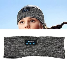Resim KIMISS Kablosuz Uyku Kulaklıkları, İnce HD Stereo Hoparlörler Bluetooth 3001 Ekran Uyku Egzersizi Için Ultra Lcd Spor Bandı 
