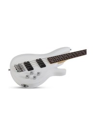 Resim Schecter C-4 Deluxe Bas Gitar Satin White 