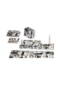 Resim Tabac 6950-338 Multicolor Suni Deri Sümen Takımı Vogue 