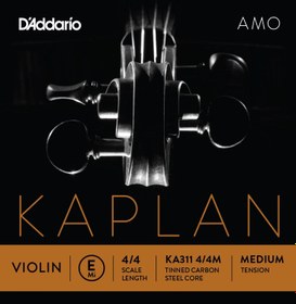 Resim D'Addario KA311 Kaplan 4/4 Tek Keman Teli (Mi) 
