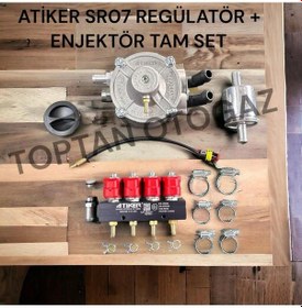 Resim Sr07 Regülatör + Enjektör Tam Set Hediyeli 
