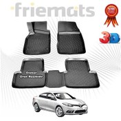 Resim Fluence 3D Havuzlu Paspas 2009-2018 Arası Siyah N11.41 