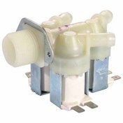 Resim Su Giriş Ventili Üçlü 180 Derece Metal Biraketli 12Mm 220V Ac - 427518641 