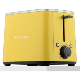 Resim Vestel Retro Sarı Ekmek Kızartma Makinesi 