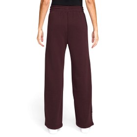 Resim Nike Sportswear Phoenix Fleece High-Rise Wide Kadın Bordo Günlük Stil Eşofman Altı IH1011-652 