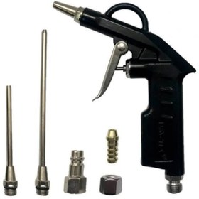 Resim KL HOME Hava Tabancası 5 Parça set- kompresör tabanca seti 