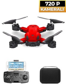 Resim welcomein Astro 1080P HD Kameralı Drone Katlanabilir Taşıma Çantalı 4 Pervaneli Havada Sabit Kalma 
