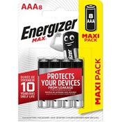 Resim Energizer Max Alkaline Aaa 8'li Kalem Pil 