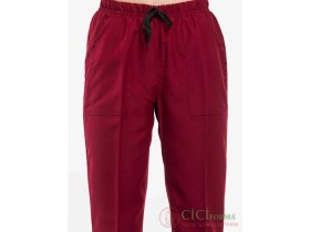 Resim Cici Forma Tek Alt Bordo Pantolon 