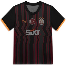 Resim Puma Galatasaray Third Jr Çocuk Bisiklet Yaka Forma 