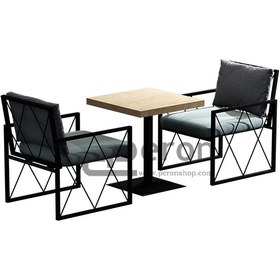 Resim Trendy Tekli Oturma Grubu - 1 - gri - meşe 