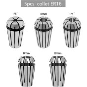 Resim Liscop 1/4 Inç Shank ER16 Yönlendirici Pens Adaptörü Uzatma Aynası Çubuk Oyma Makinesi Uzatma Çubuğu Yaylı Pens Seti (Yurt Dışından) 