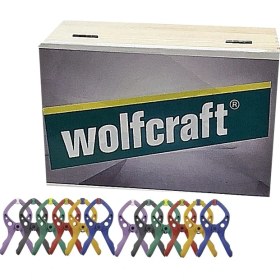 Resim Wolfcraft Mini Yaylı Kıskaç 20 mm 60'lı 