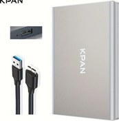 Resim Dream011 Kpan Taşınabilir Gümüş 320gb Usb 3.0 Harici Sabit Disk Yüksek Hızlı Veri Aktarım Büyük Kapasite 
