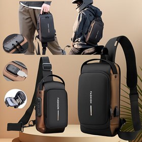 Resim Kilitli Hırsızlık Önleyici Motosiklet Sırt Çantası, Dönüştürülebilir Crossbody Çanta, Fermuarlı Kapatma & Hırsızlık Önleyici Bölme, Ayarlanabilir Askılık, Telefon/Tablet Cebi - İşe Gidiş-Geliş, Seyahat, Motosiklet İçin - Büyük/Küçük Boyutlar Mevcut - Erkekler için Güvenli Motosiklet Crossbody Çantası, Şehir İçi Ekipmanları, Şık Tasarım, Dayanıklı Yapı, Tablet Saklama, Aktif Profesyoneller 