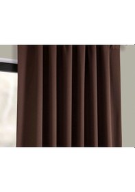 Resim Evdepo Home Blackout Karartma Fon Perde Koyu Kahve Kahverengi 