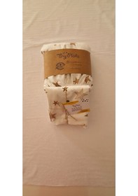 Resim Tiny Plans Lastikli Bebek Çarşaf - Yastık Kılıfı 70x110 Cm 