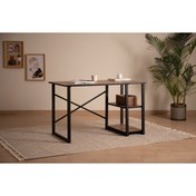 Resim Ceramical Msr Raflı Çalışma Masası - 60x120cm - Ceviz 