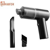 Resim Novahub Taşınabilir Araba Elektrikli Süpürge İle Süper Güçlü Emiş Yüksek Güç Usb Hızlı Şarj 1200 Mah Pil Ev Ofis Araba Temizleme İçin Siyah 