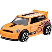 Resim Hot Wheels Neon Yarışlar Temalı Arabalar Jby96 Neon Speeders Mini Cooper S Challenge Çok Renkli 