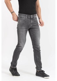 Resim Calvin Klein Erkek Jeans Pantolon Gri 