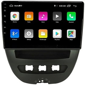 Resim Exvol Peugeot 107 Citroen C1 Android 2/32gb Multimedya 10 Inc Hd Ips Carplay+ Kamera 