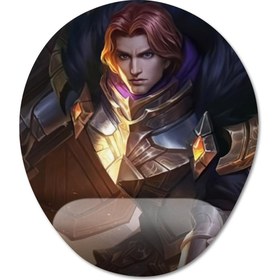 Resim Mobile Legends - Tigreal Bilek Destekli Mousepad Model - 1 Oval 