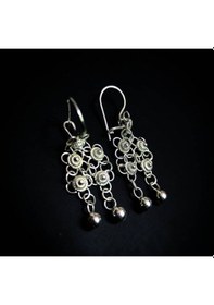 Resim Oriental Kuyumculuk Jewellery Telkari Kişniş Model Gümüş Küpe Gümüş 