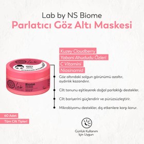 Resim Lab by NS Biome Parlatıcı Göz Altı Maskesi (60 Adet) 